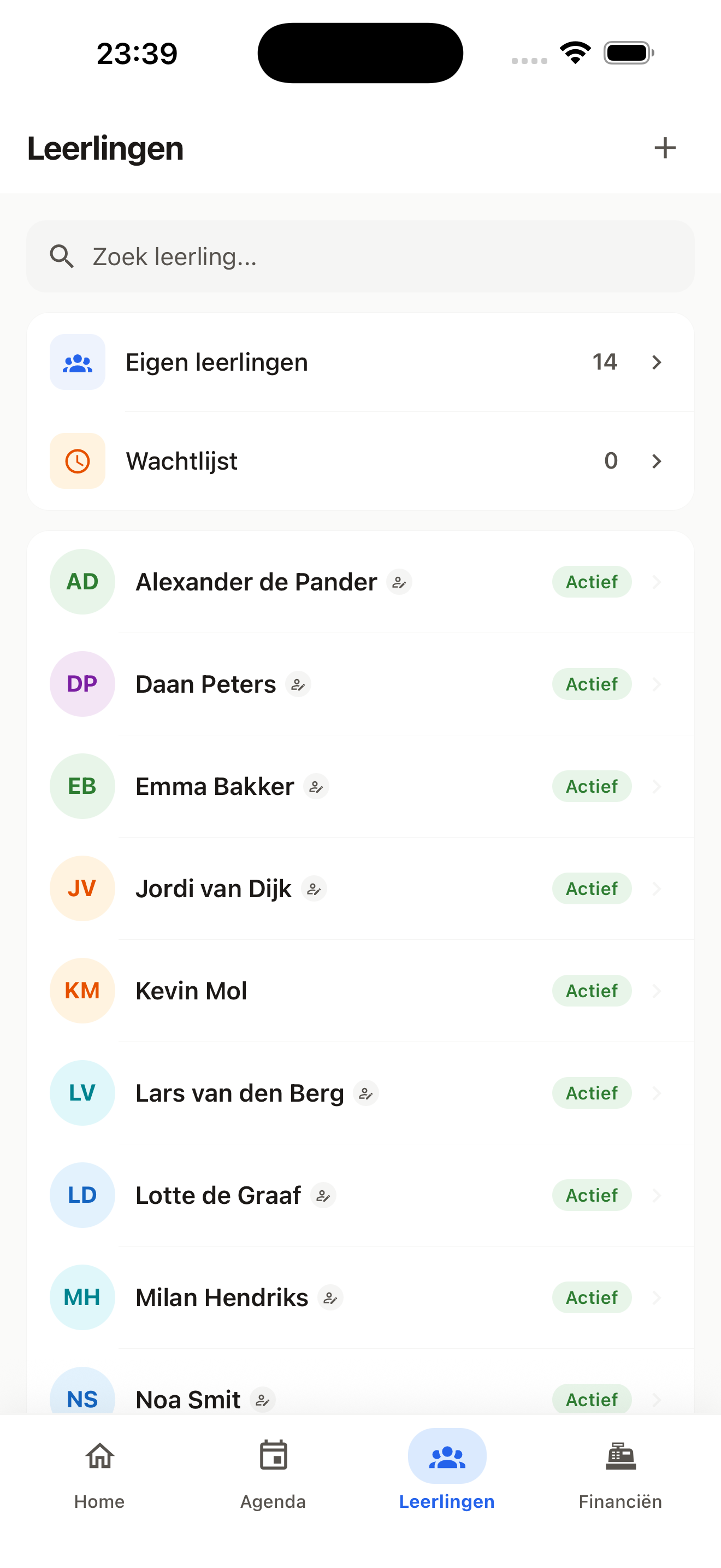 Leerlingen